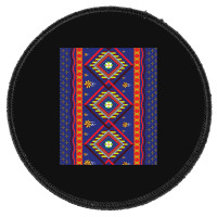 Vintage Antique Oriental Berber Moroccan Style Design Round Patch | Artistshot