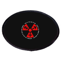 Trans Radiation Oval Patch | Artistshot