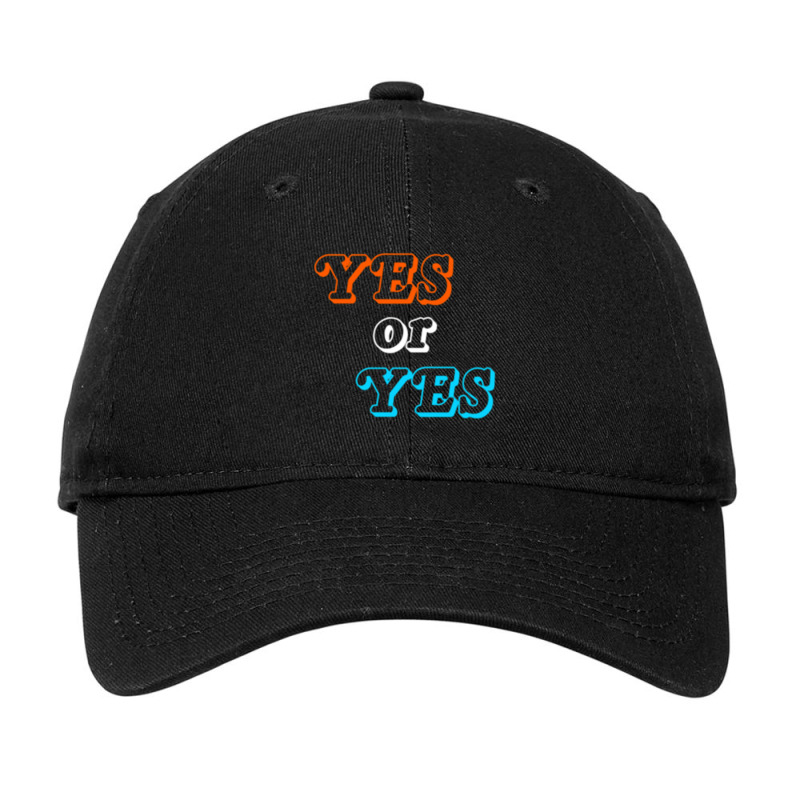 C:\users\administrator\desktop\design\3\2512. Tim Dillon\1\yes Or Yes  Adjustable Cap | Artistshot