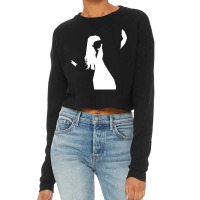 Loreen    Euphoria Minimalist (white Design)    Eurovisionmelodifestiv Cropped Sweater | Artistshot