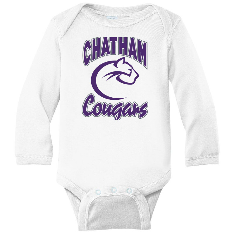 Chatham Cougars Long Sleeve Baby Bodysuit by cm-arts | Artistshot