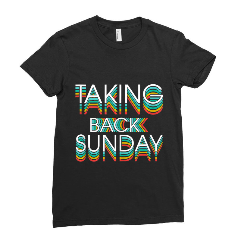 Taking Back Sunday Vintage Ladies Fitted T-Shirt by cm-arts | Artistshot