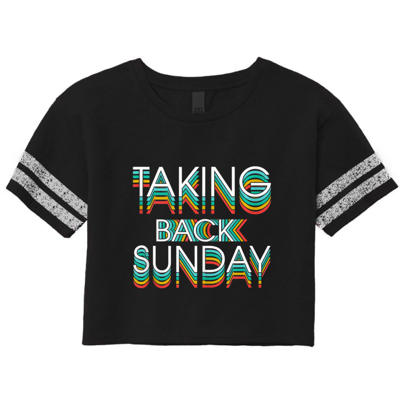 Taking Back Sunday Vintage Scorecard Crop Tee by cm-arts | Artistshot