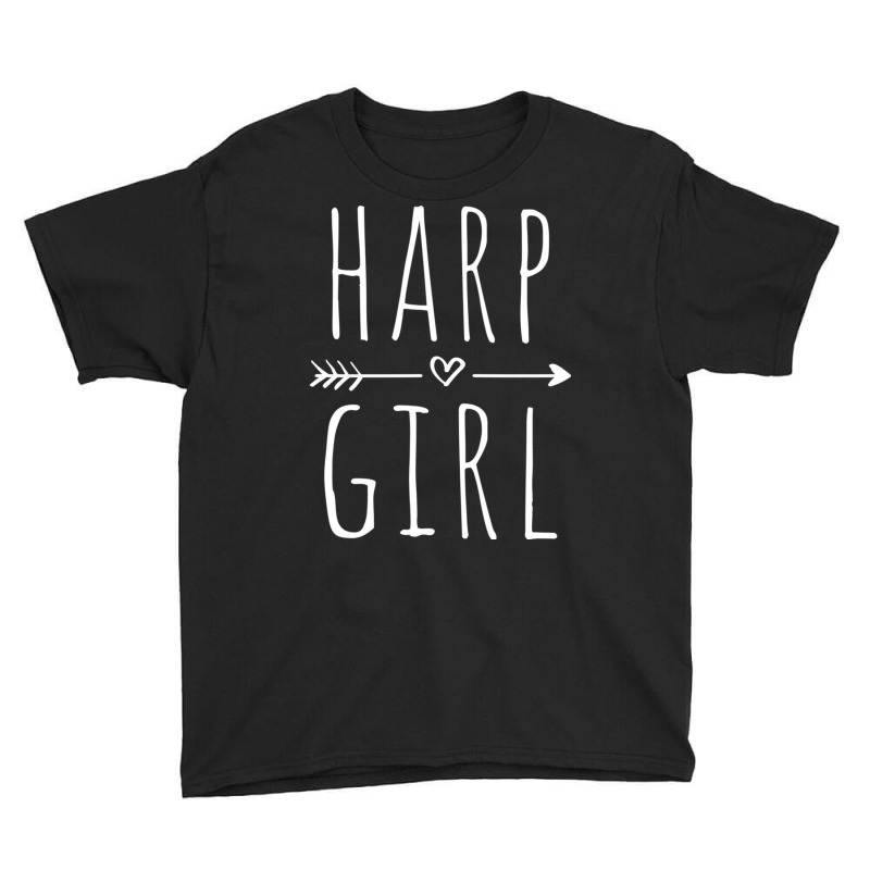 Harp Girl Funny Harp Player Harpist Pullover Hoodie Youth Tee | Artistshot