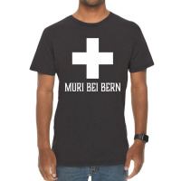 Muri Bei Bern, Switzerland Swiss, Suisse Cross Vintage T-shirt | Artistshot