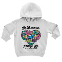 Funny Donate Life Be An Organ Donor  Cute Donation Gift Pullover Hoodi Toddler Hoodie | Artistshot