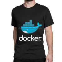 Docker Color Linux Classic T-shirt | Artistshot