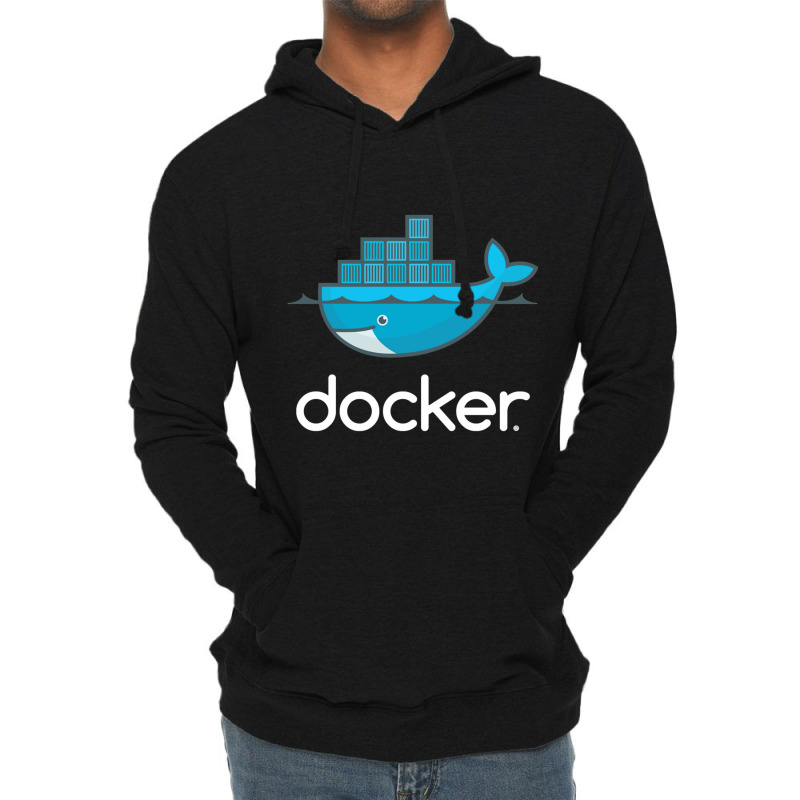 Docker Color Linux Lightweight Hoodie by FRANCISMATANZA | Artistshot