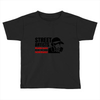 Street Artists Wearing Masks Before They Were Fashionable Toddler T-shirt | Artistshot