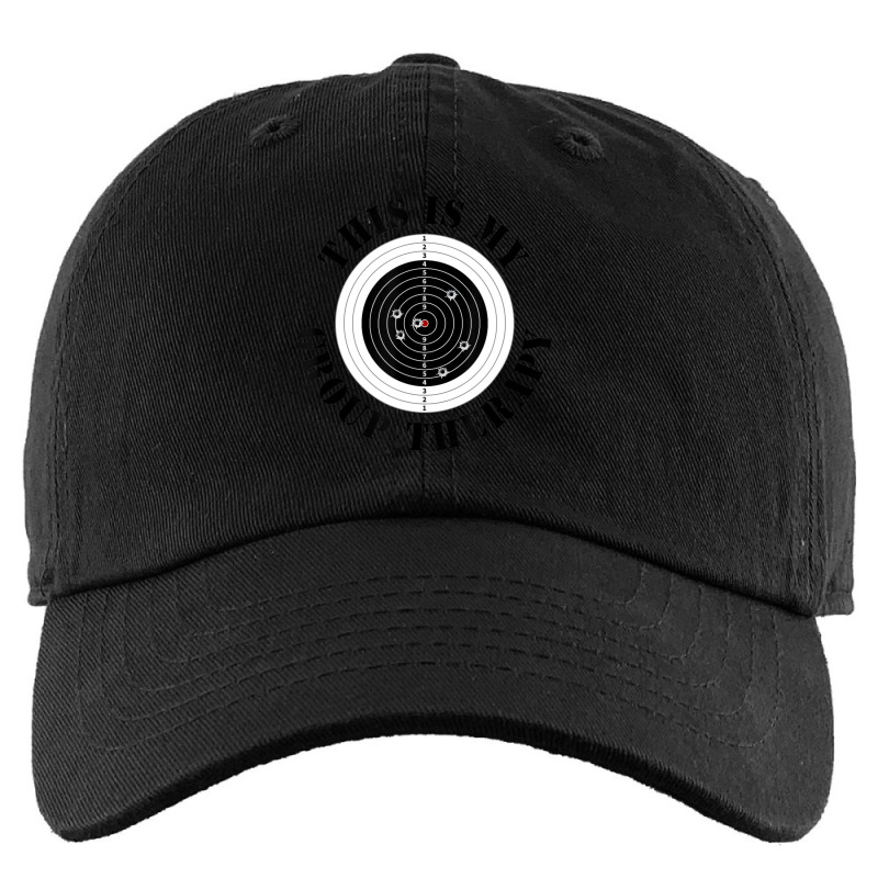 This Is My Group Therapy Gun Range Target Shooting Kids Cap | Artistshot