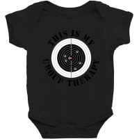 This Is My Group Therapy Gun Range Target Shooting Baby Bodysuit | Artistshot