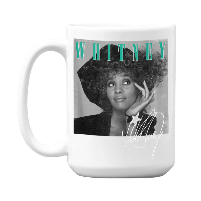 Whitney Houston Shooting Star 15 Oz Coffee Mug | Artistshot