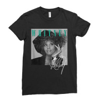 Whitney Houston Shooting Star Ladies Fitted T-shirt | Artistshot