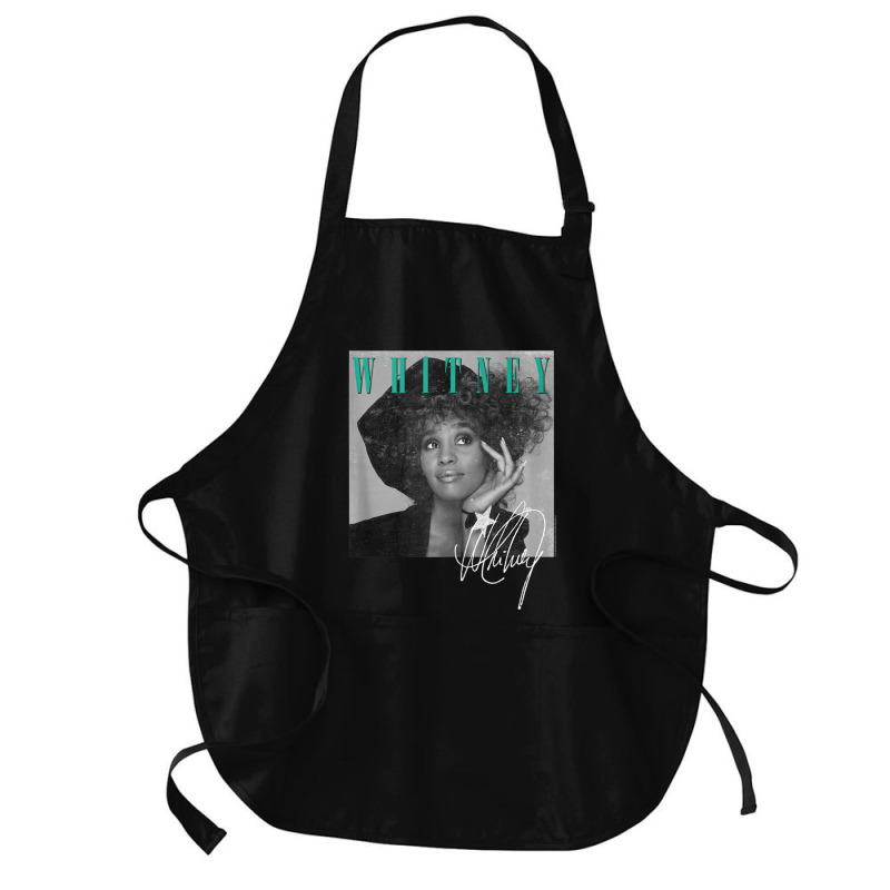 Whitney Houston Shooting Star Medium-length Apron | Artistshot