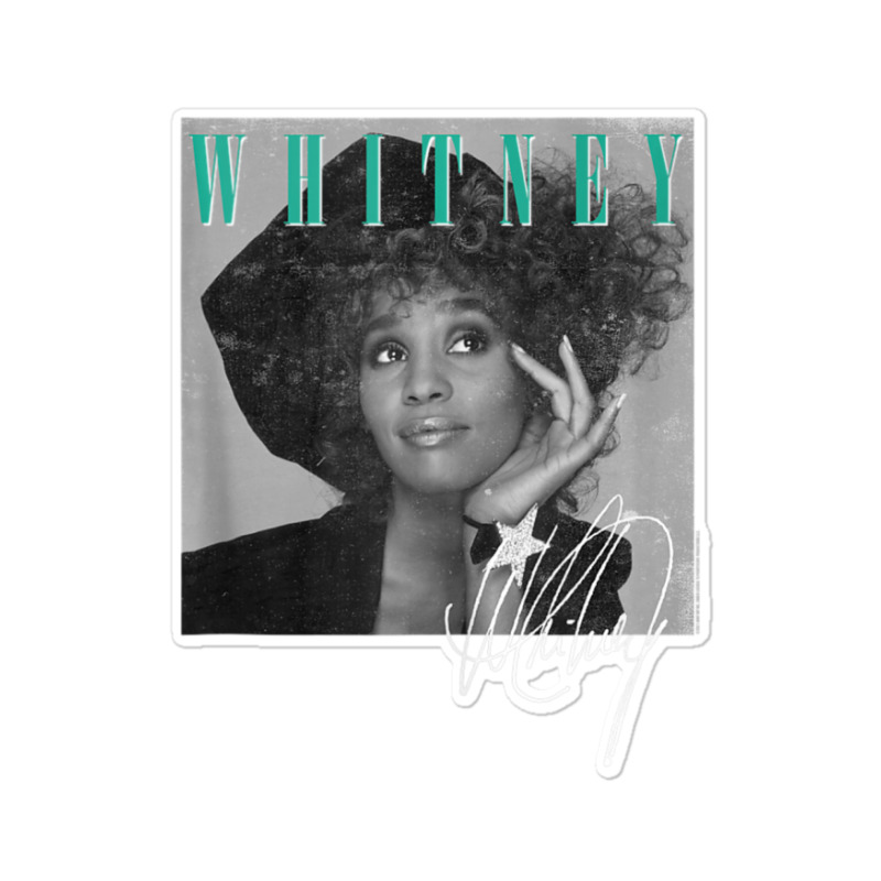 Whitney Houston Shooting Star Sticker | Artistshot