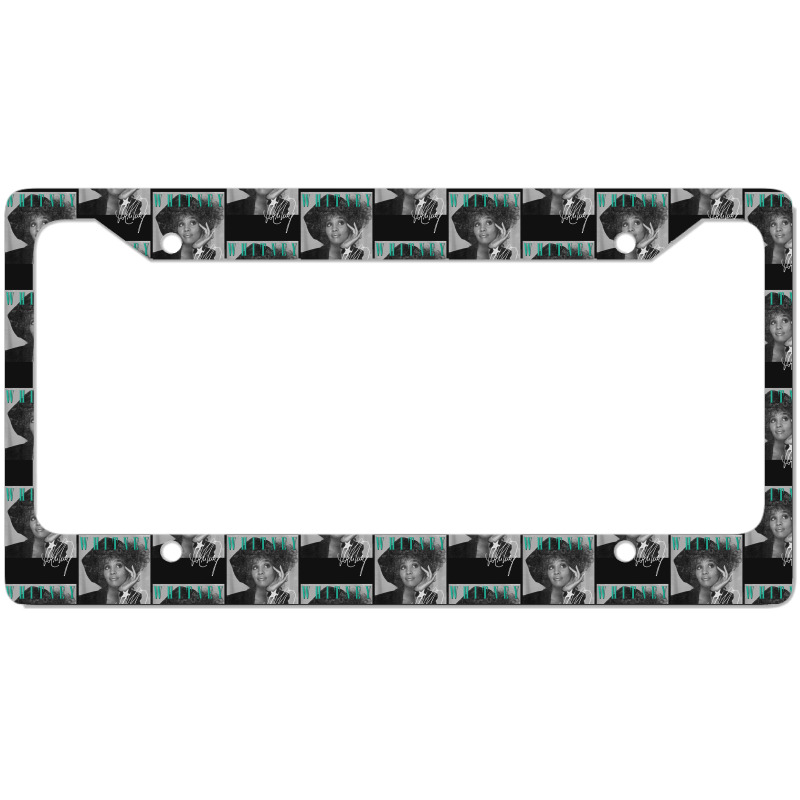 Whitney Houston Shooting Star License Plate Frame | Artistshot