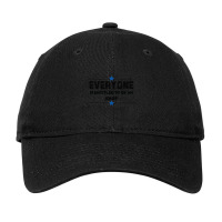 Everyone Is Entitled To Be An Idiot Funny Adjustable Cap | Artistshot