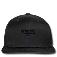 Everyone Is Entitled To Be An Idiot Funny Printed Hat | Artistshot