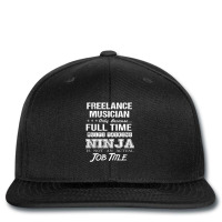 Freelance Musician T   Ninja Job Gift Item Tee Printed Hat | Artistshot