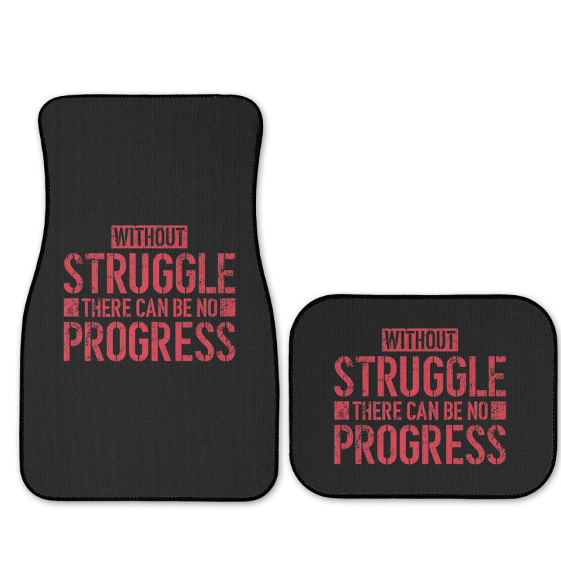 Without Struggle There Can Be No Progress Civil Rights Quote Full Set Car Mats | Artistshot