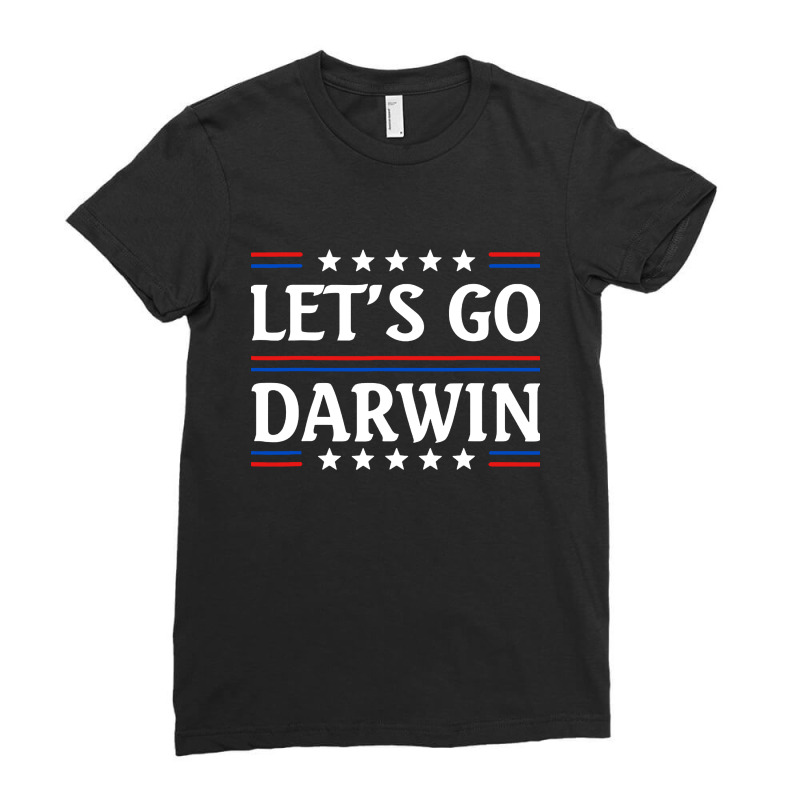 Lets Go Darwin Ladies Fitted T-Shirt by Korexapi | Artistshot