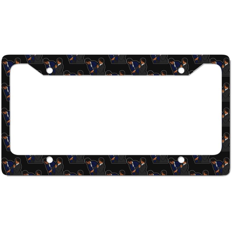 Will Smith Slap     (2) License Plate Frame | Artistshot