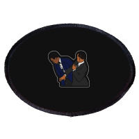 Will Smith Slap     (2) Oval Patch | Artistshot