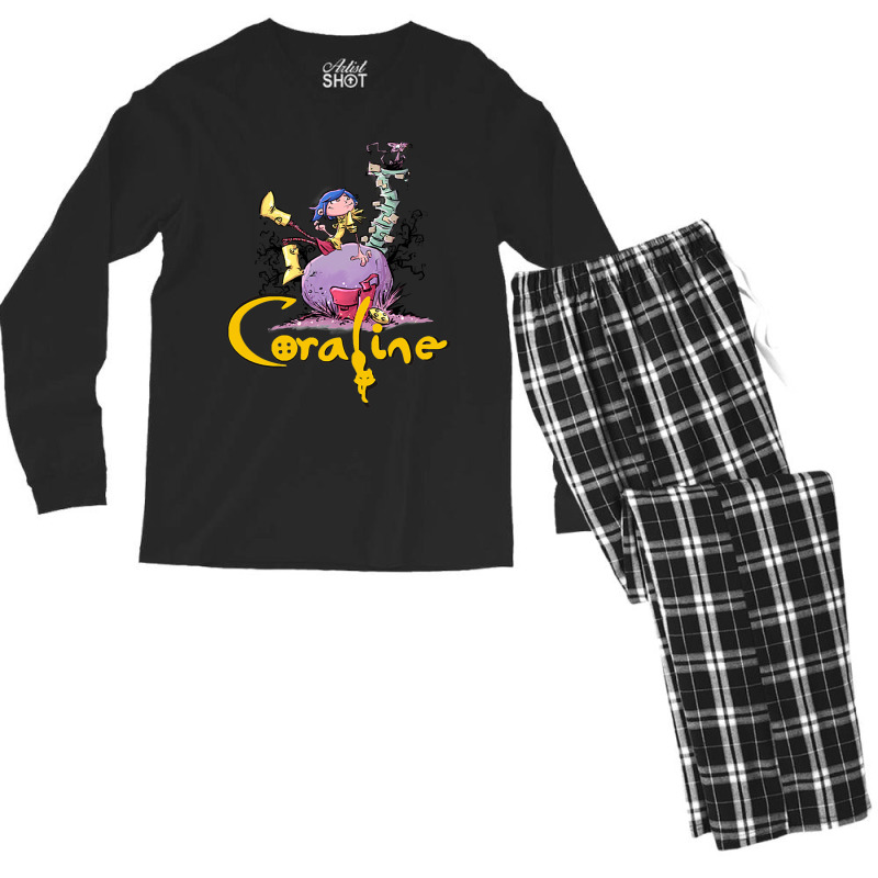 Coraline Men's Long Sleeve Pajama Set | Artistshot