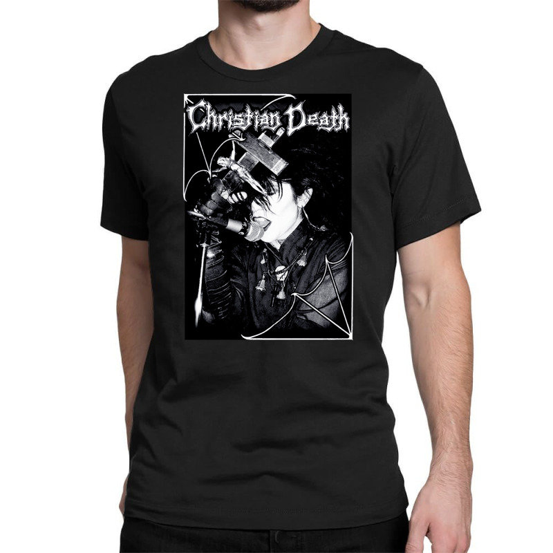 Christian Death, Christian, Death, The Christian Death, Christian Deat  Classic T-shirt. By Artistshot