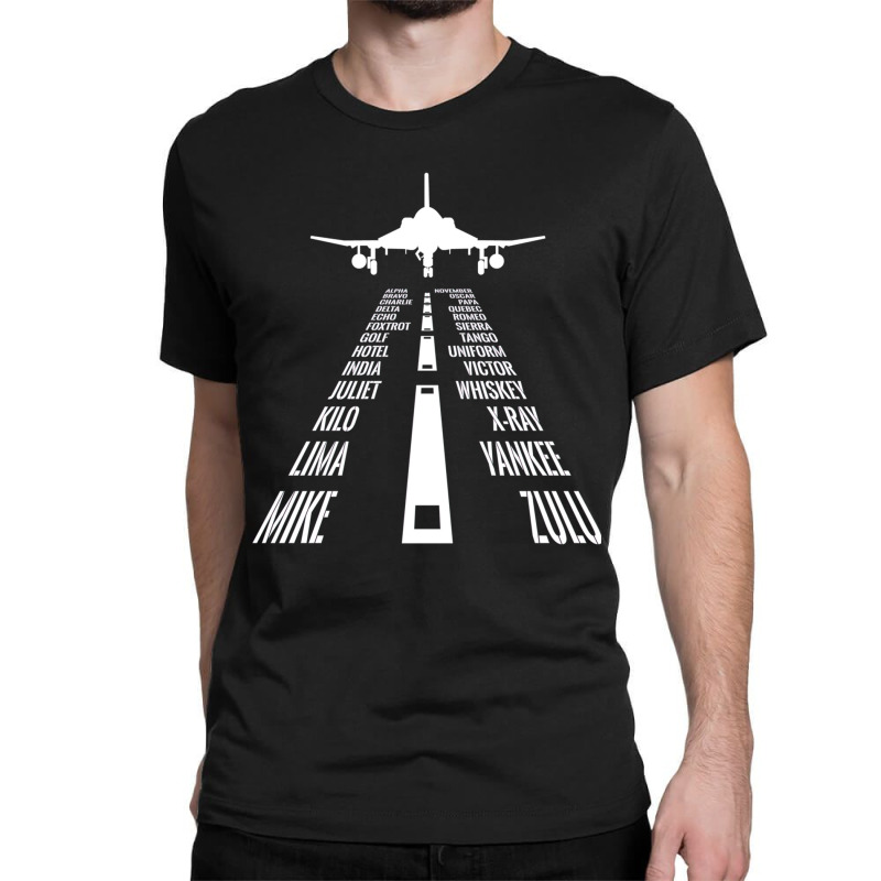 Flying F 4 Phantom Pilot Phonetic Alphabet Runway F4 Sweatshirt Classic T-shirt | Artistshot