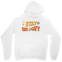 Stay Groovy Wavy Hippie Boho Retro Positive And Peace T Shirt Unisex Hoodie | Artistshot