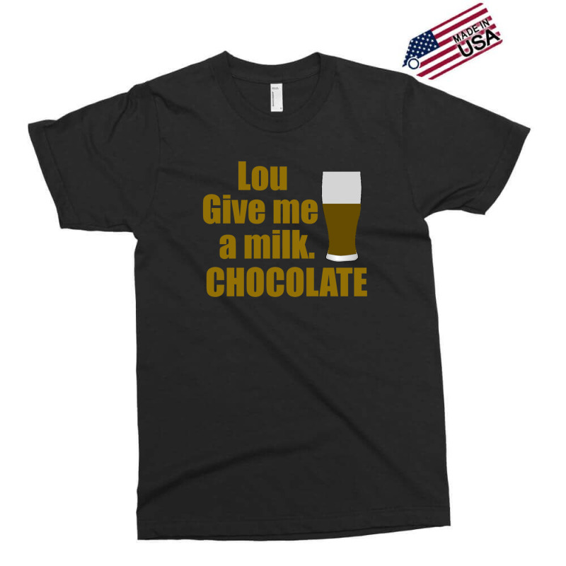 Lou Give Me A Milk. Chocolate - Back To The Future Gift Exclusive T-shirt by AaronFosterJr. | Artistshot