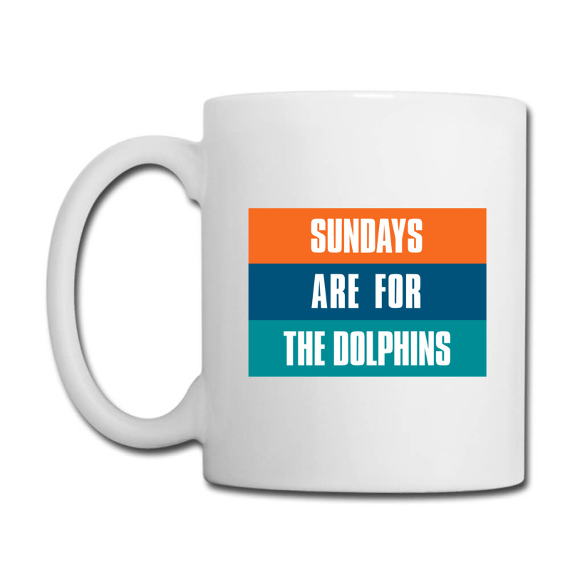 Sundays Are For The Dolphins Miami Footbal Coffee Mug | Artistshot