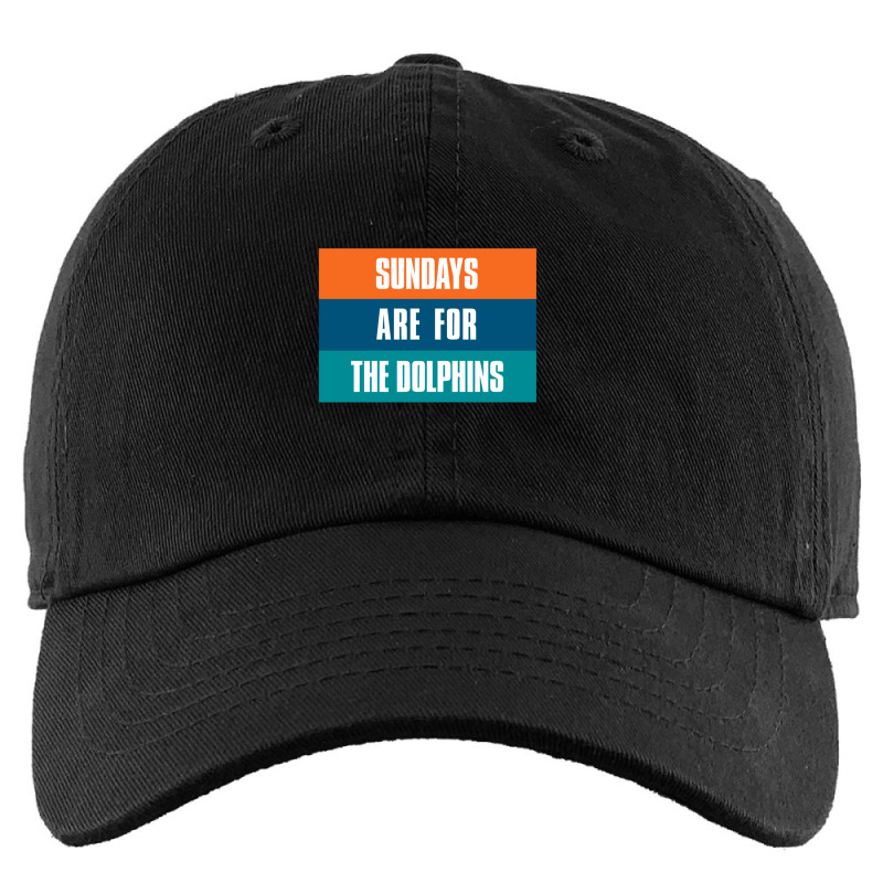 Sundays Are For The Dolphins Miami Footbal Kids Cap | Artistshot