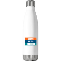 Sundays Are For The Dolphins Miami Footbal Stainless Steel Water Bottle | Artistshot