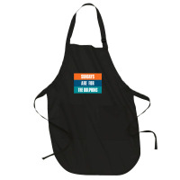 Sundays Are For The Dolphins Miami Footbal Full-length Apron | Artistshot