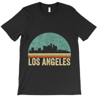 Retro Vintage Los Angeles La Skyline 70s 80s Souvenir T-shirt | Artistshot