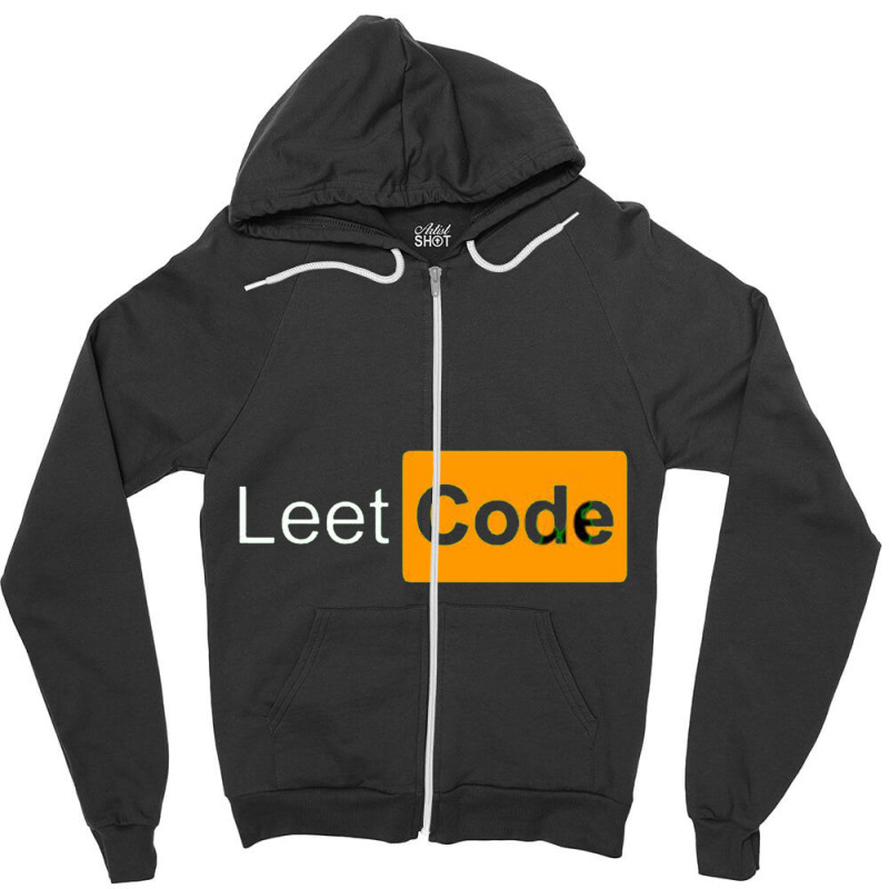 Leetcode Zipper Hoodie by FRANCISMATANZA | Artistshot