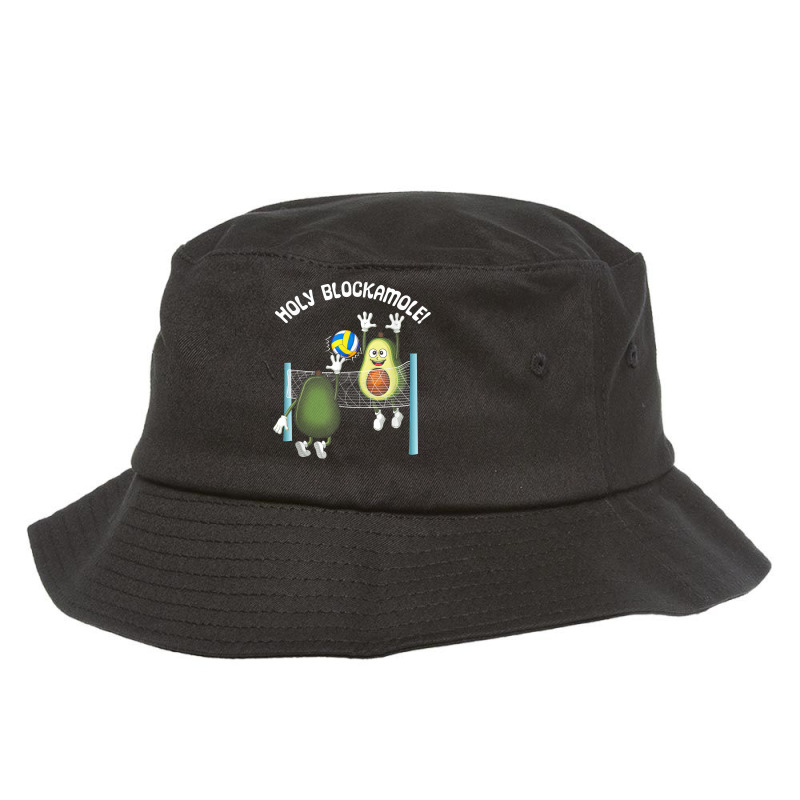 Holy Blockamole! Guacamole Player Blocker Volleyball T Shirt Bucket Hat by cm-arts | Artistshot