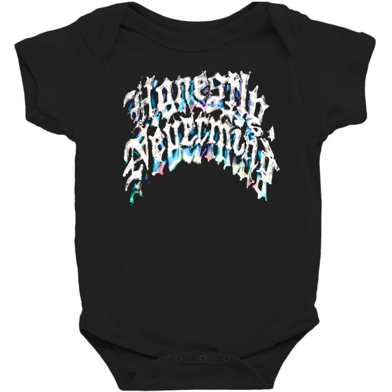 Honestly Nevermind, Honestly, Nevermind, Honestly Nevermind Vintage, H Baby Bodysuit | Artistshot