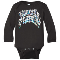 Honestly Nevermind, Honestly, Nevermind, Honestly Nevermind Vintage, H Long Sleeve Baby Bodysuit | Artistshot