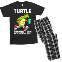 Turtle Running Team Runner Marathon Sea Turtle Men's T-shirt Pajama Set | Artistshot