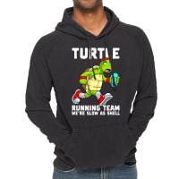 Turtle Running Team Runner Marathon Sea Turtle Vintage Hoodie | Artistshot