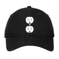 Electrical Outlet Socket Easy Costume T Shirt Adjustable Cap | Artistshot