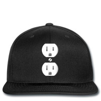 Electrical Outlet Socket Easy Costume T Shirt Printed Hat | Artistshot