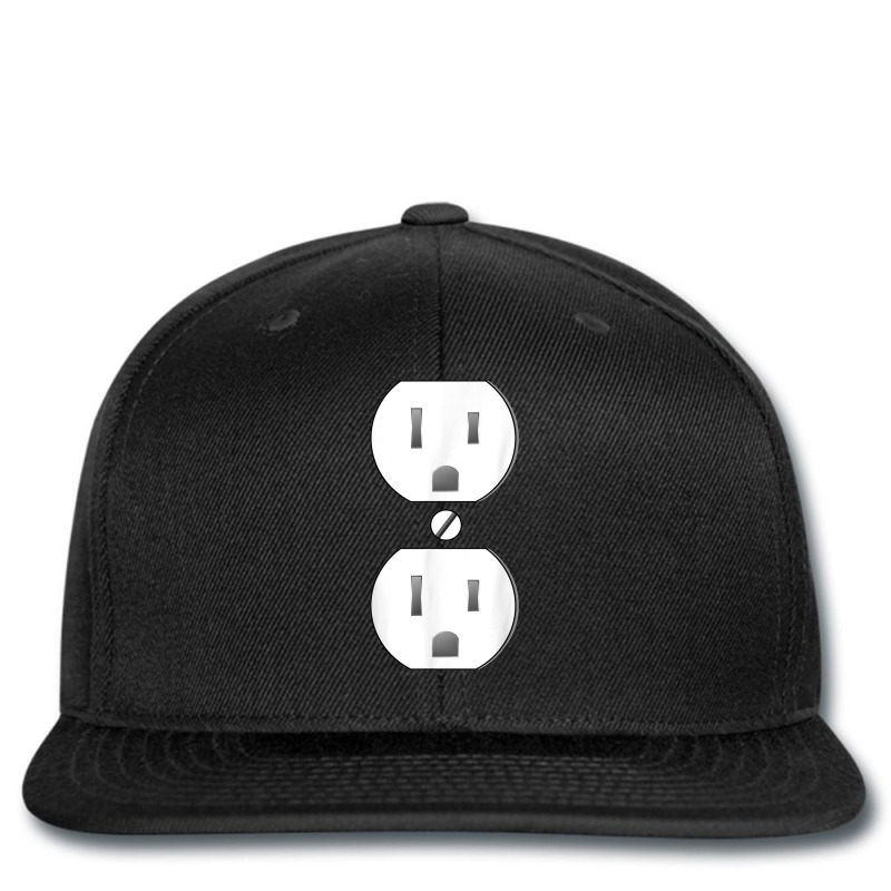 Electrical Outlet Socket Easy Costume T Shirt Printed hat by kyxylojashu | Artistshot