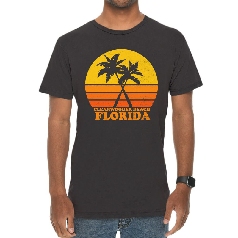 Clearwooder Beach Florida Vintage T-shirt | Artistshot