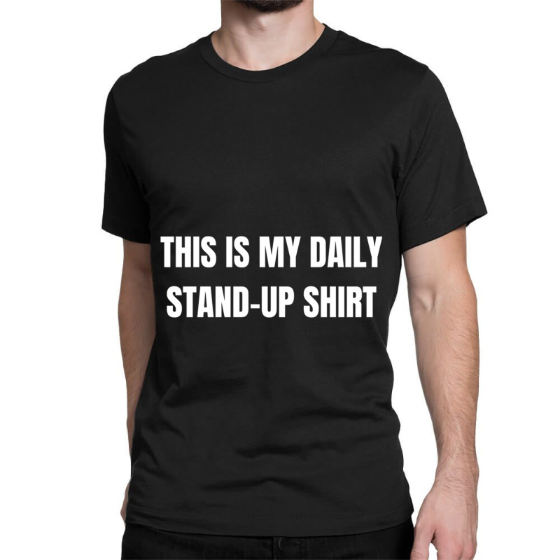 This Is My Daily Standup Shirt Meeting Teams Software Engineer Develop Classic T-shirt by FRANCISMATANZA | Artistshot