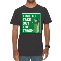 Time To Take Out The Trash - Scott Morrison Vintage T-shirt | Artistshot