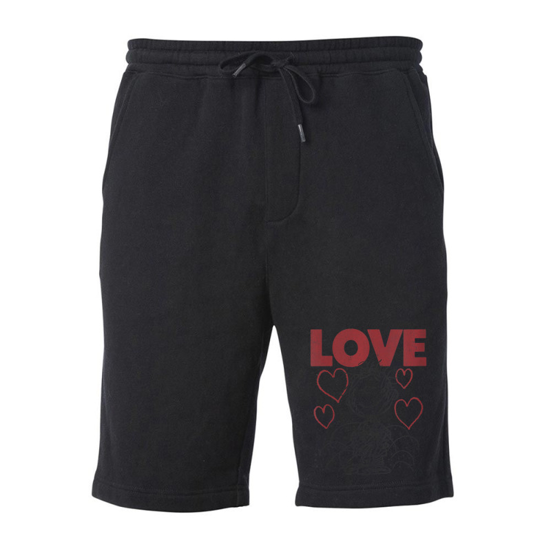 Womens Peanuts Valentine Love V-neck Fleece Short by cm-arts | Artistshot